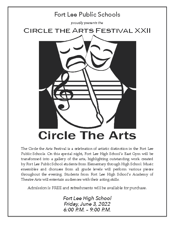 CIRCLE THE ARTS FESTIVAL – FORT LEE HIGH SCHOOL