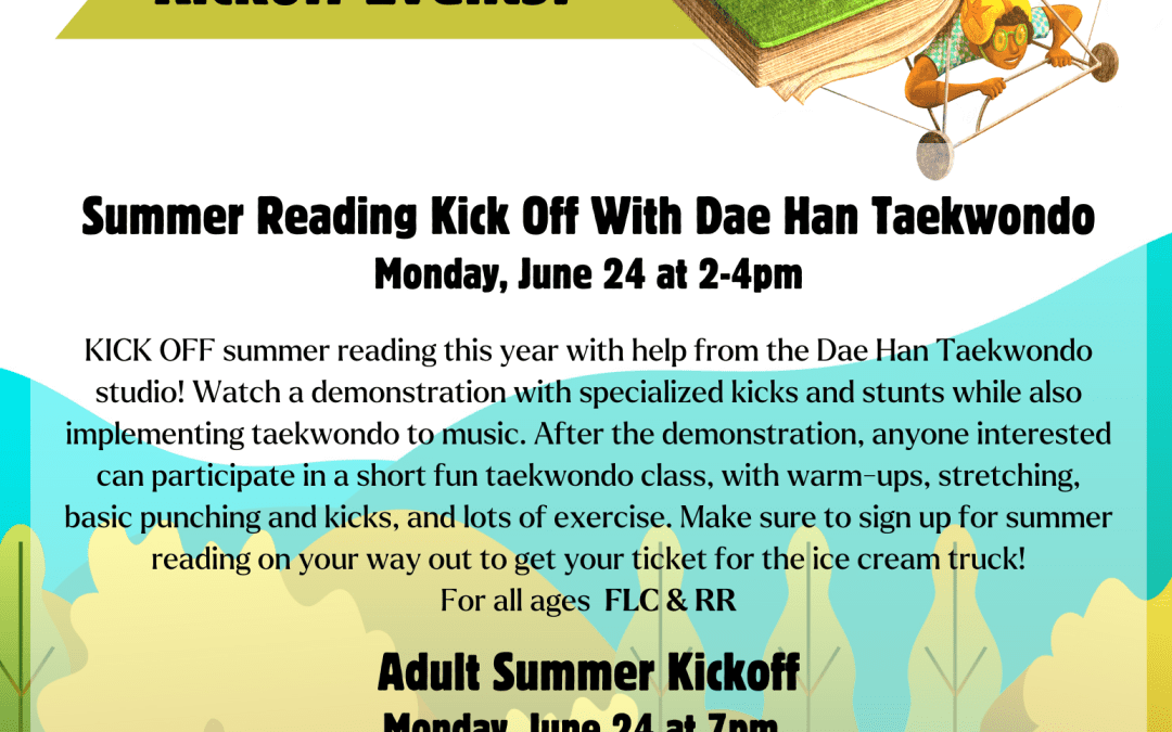 SUMMER READING KICK OFF