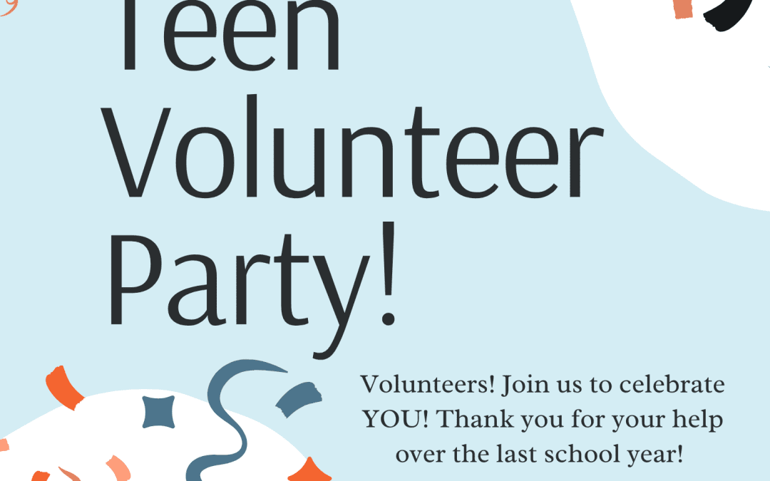 TEEN VOLUNTEER PARTY