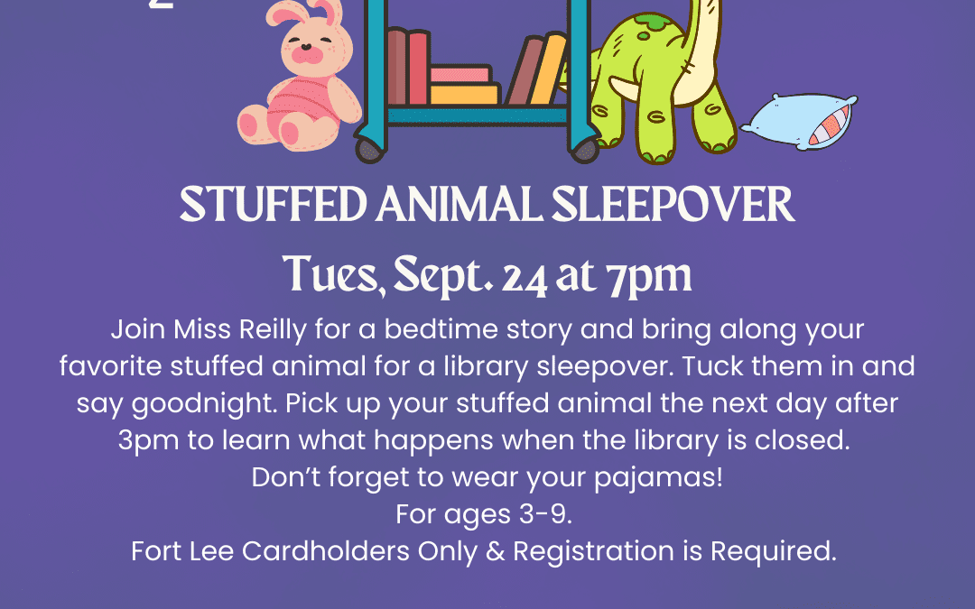 STUFFED ANIMAL SLEEPOVER