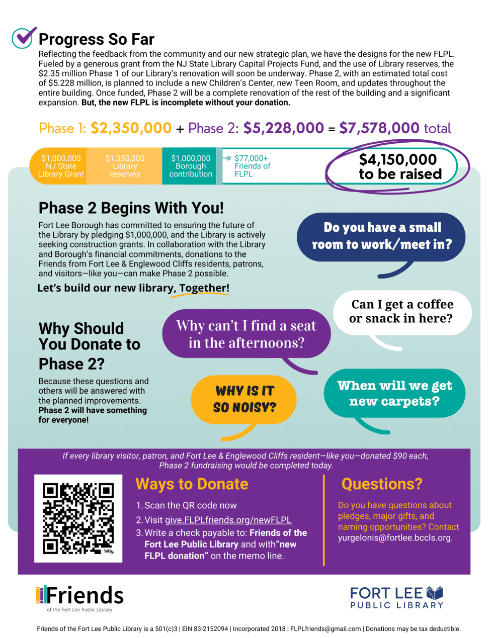 Renovation Fort Lee Public Library