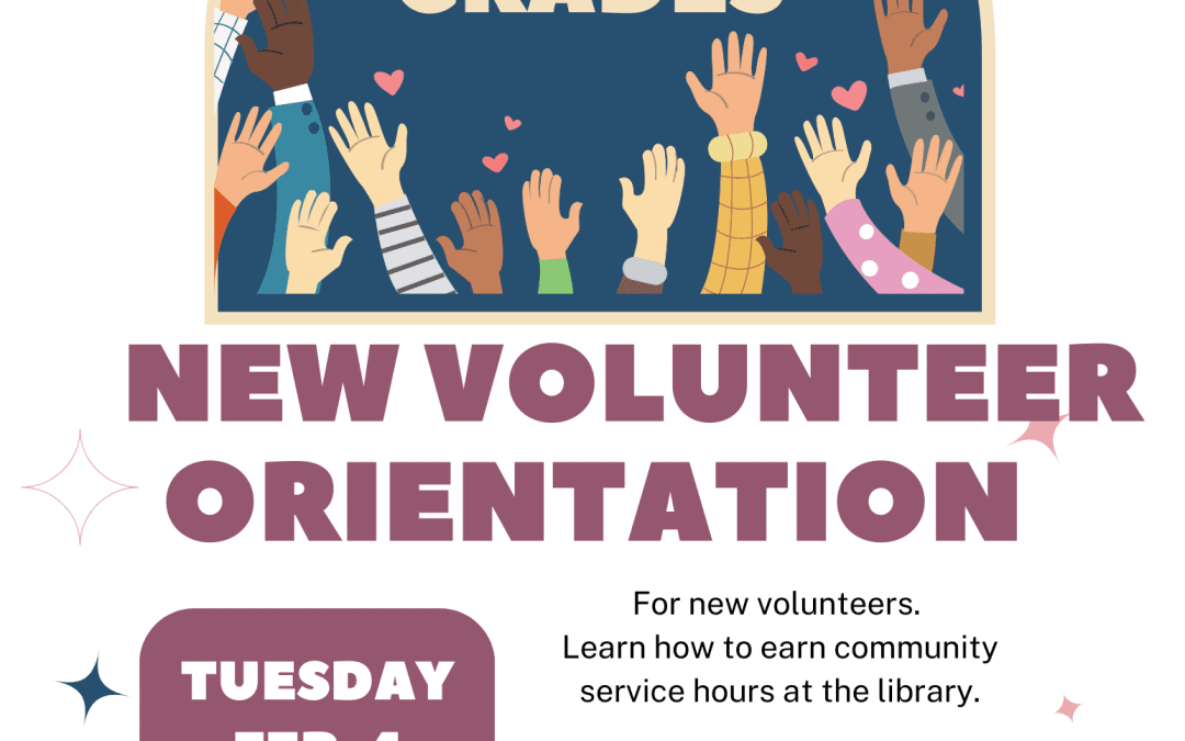 NEW VOLUNTEER ORIENTATION