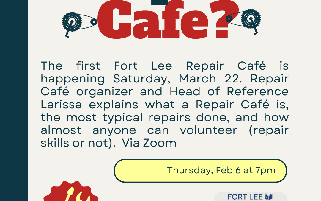 WHAT IS A REPAIR CAFE