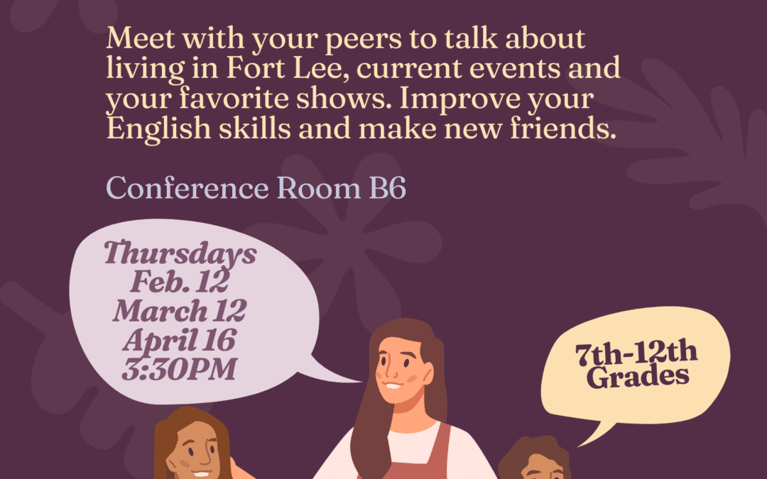 TEEN ESL CONVERSATION CLUB